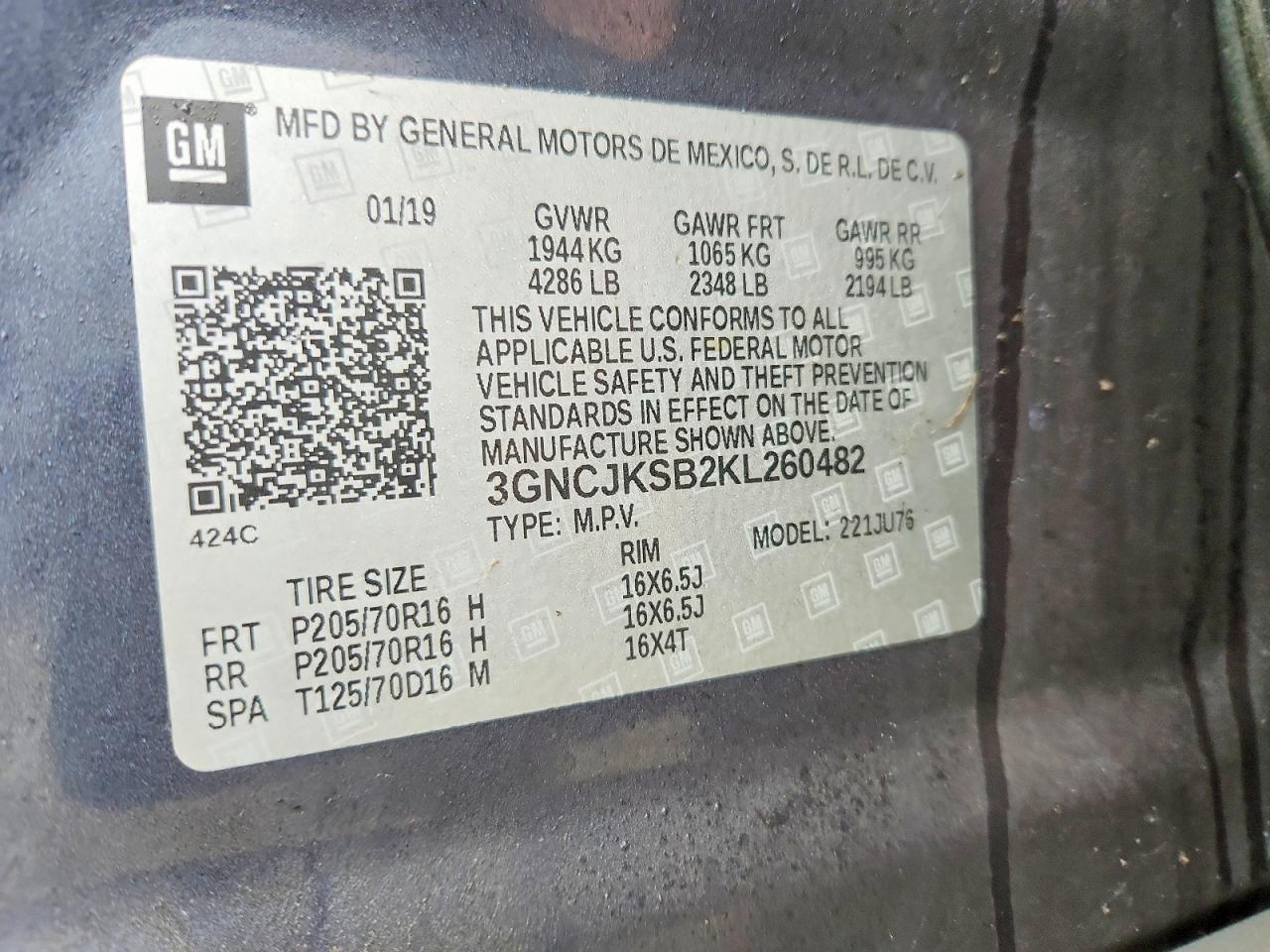 Chevrolet Trax Ls