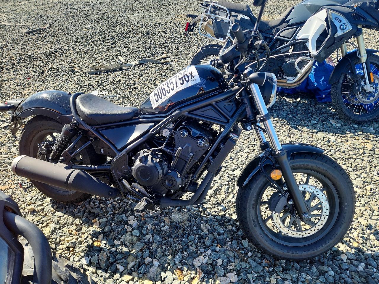 Salvage Honda Cm Cycle Image