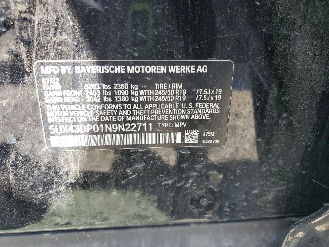 BMW X Series Sdrive30i