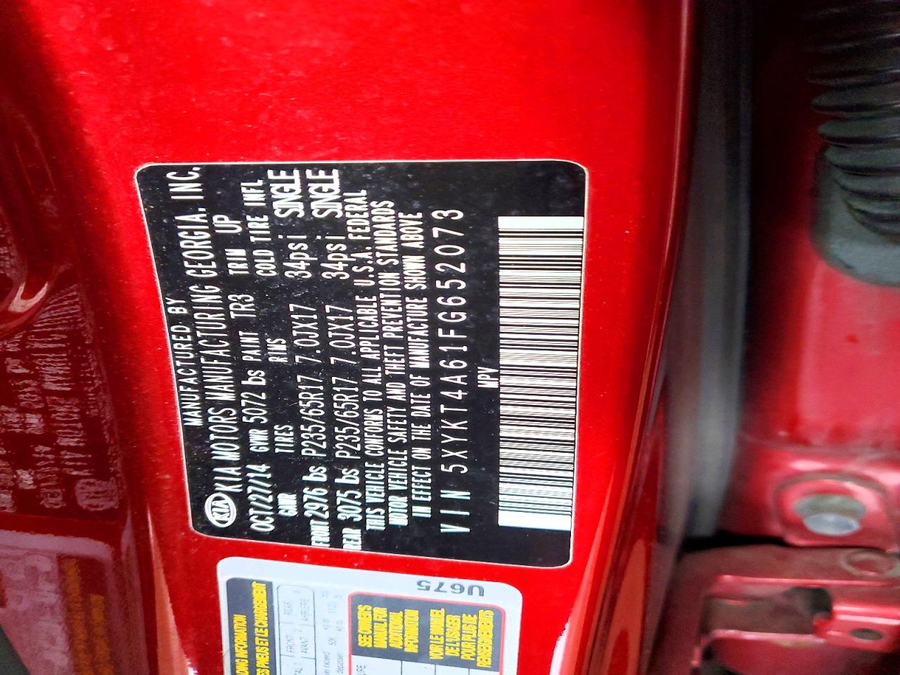 Kia Sorento Lx
