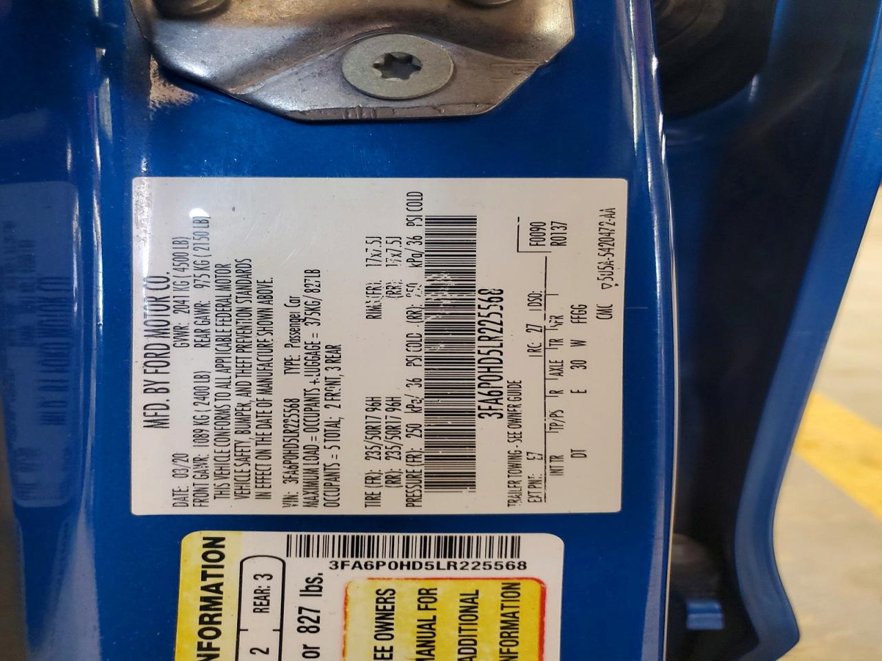 Ford Fusion Se