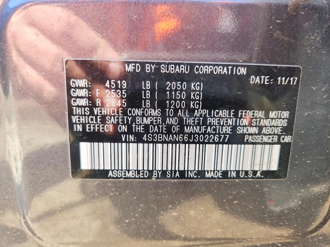 Subaru Legacy 2.5i Limited