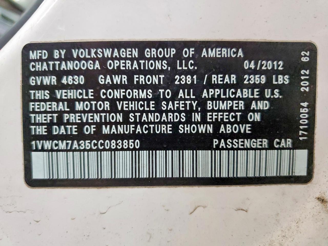 Volkswagen Passat Sel