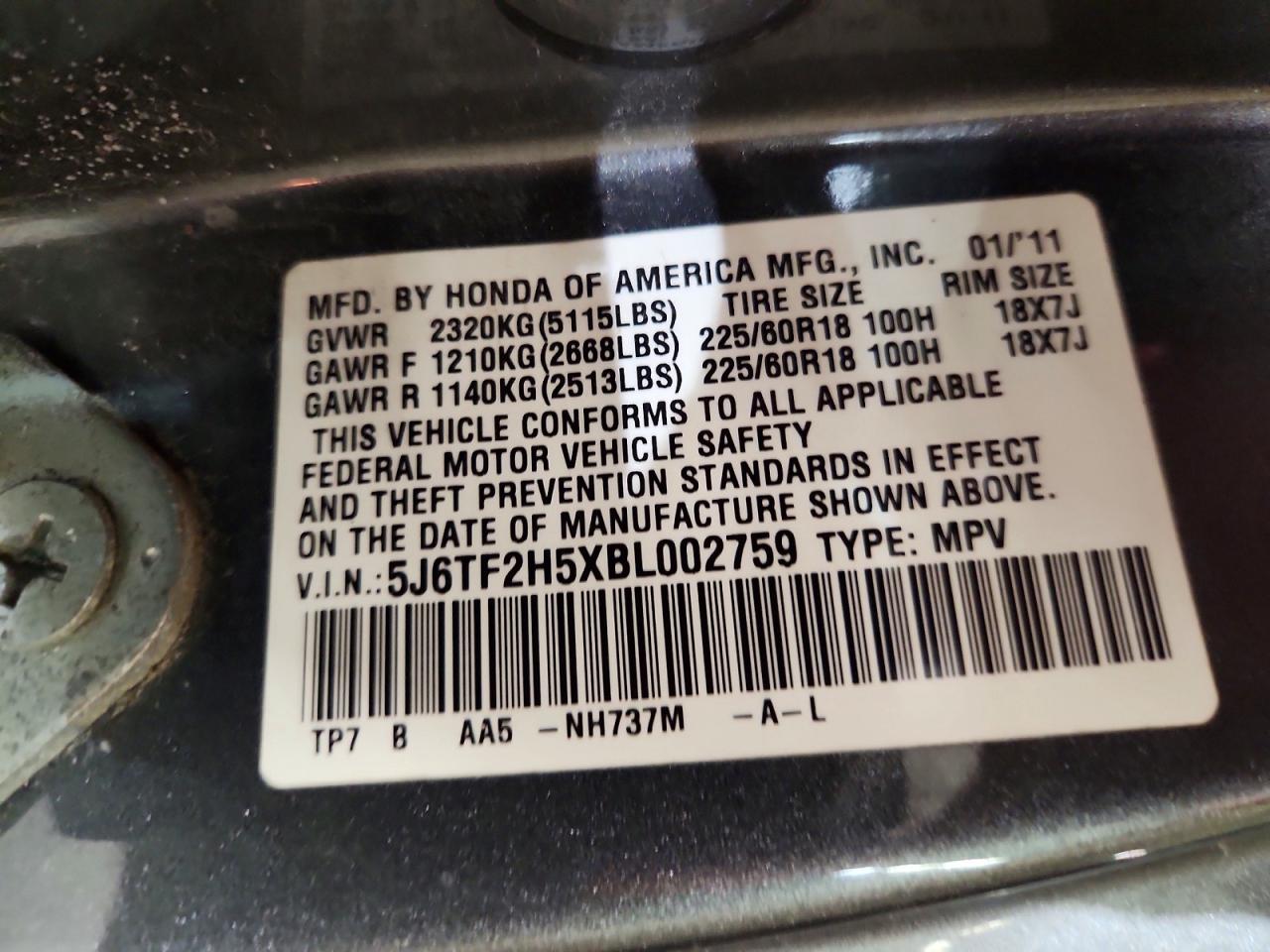 Honda Accord Exl