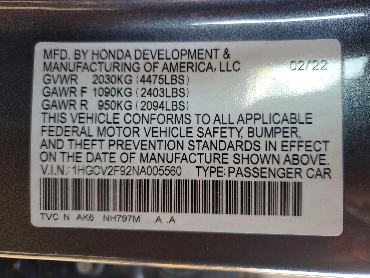 Honda Accord Touring