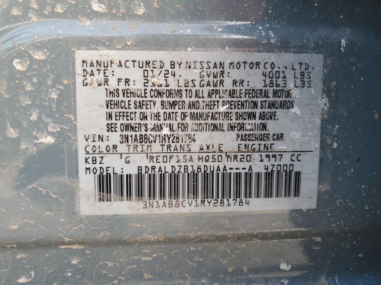 Nissan Sentra Sv
