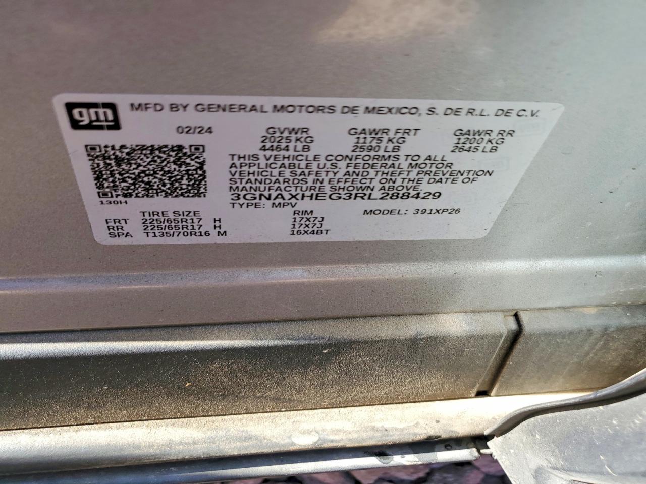 Chevrolet Equinox Ls