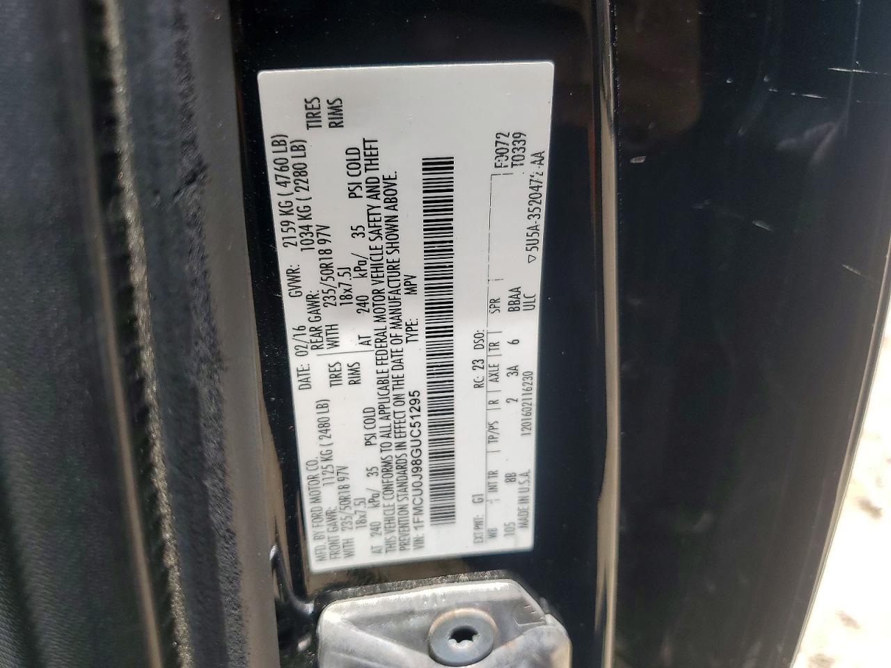 Ford Escape Titanium