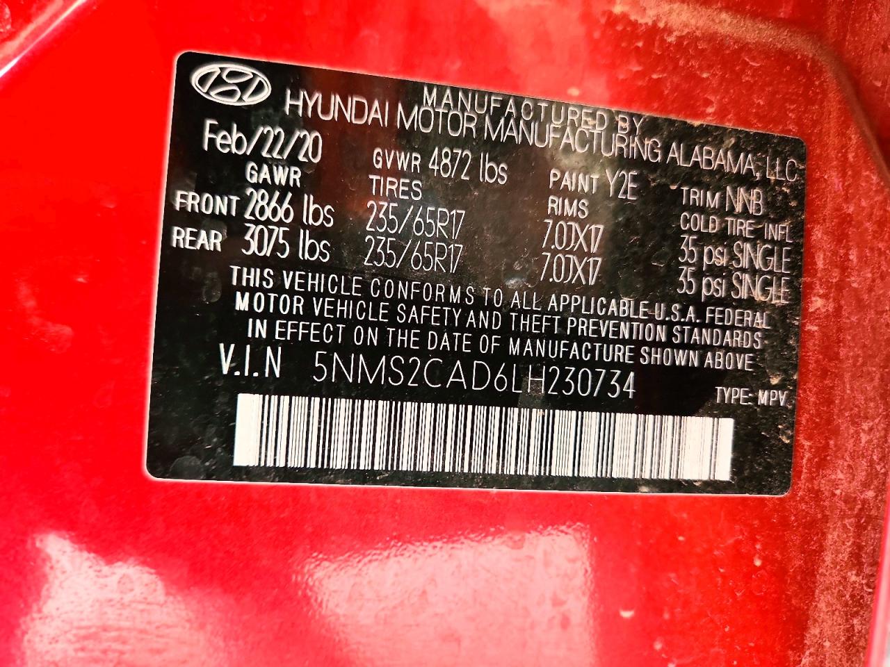 Hyundai SANTA FE Se