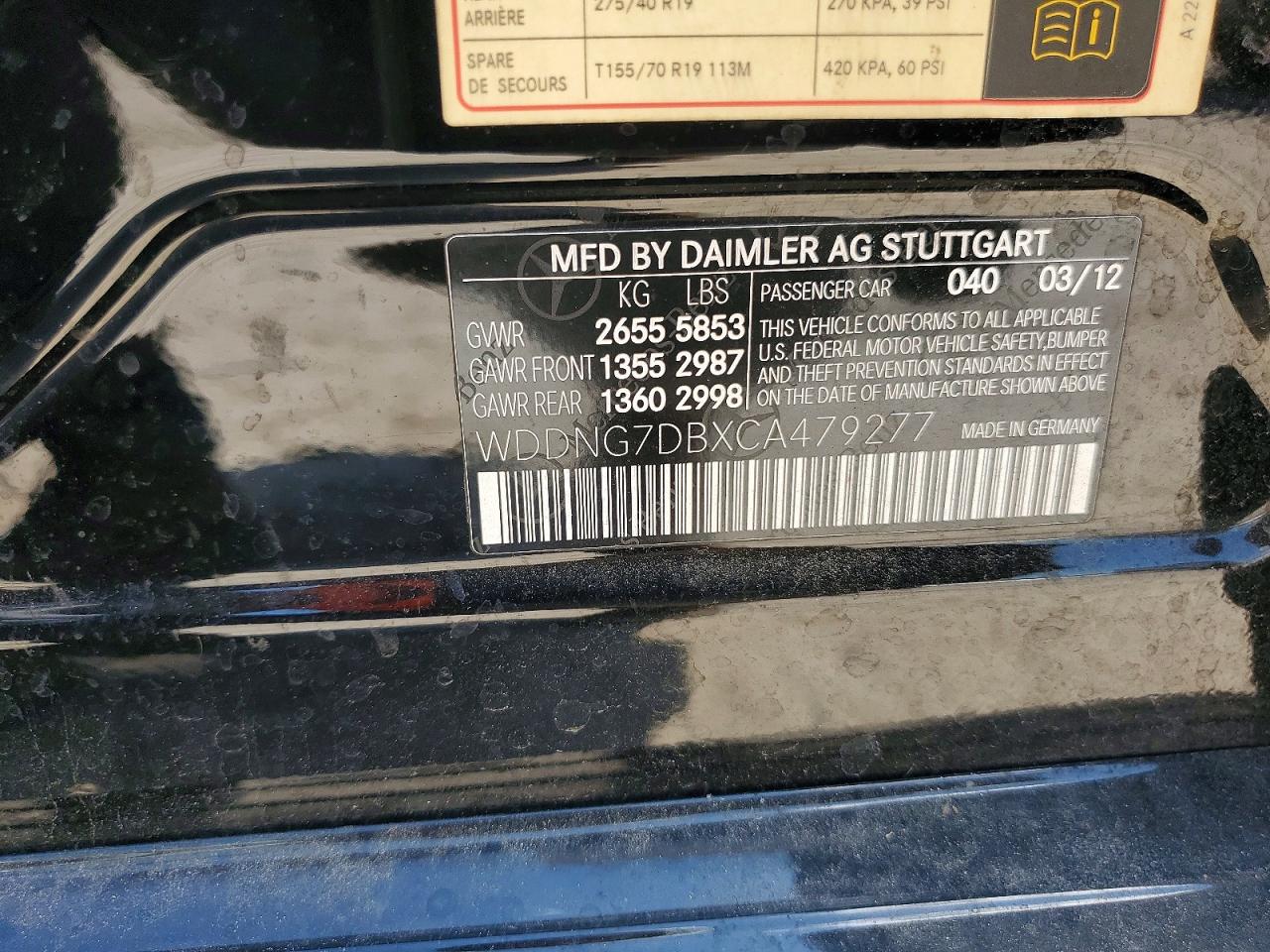 Mercedes-Benz S-Class 550
