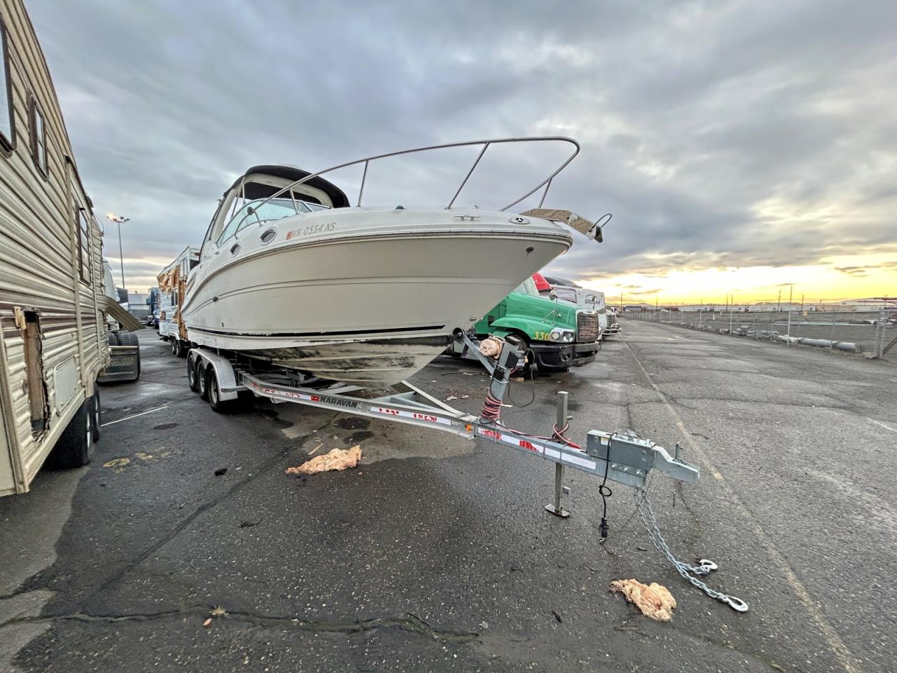 Salvage Sea Ray Boat&trlr Image