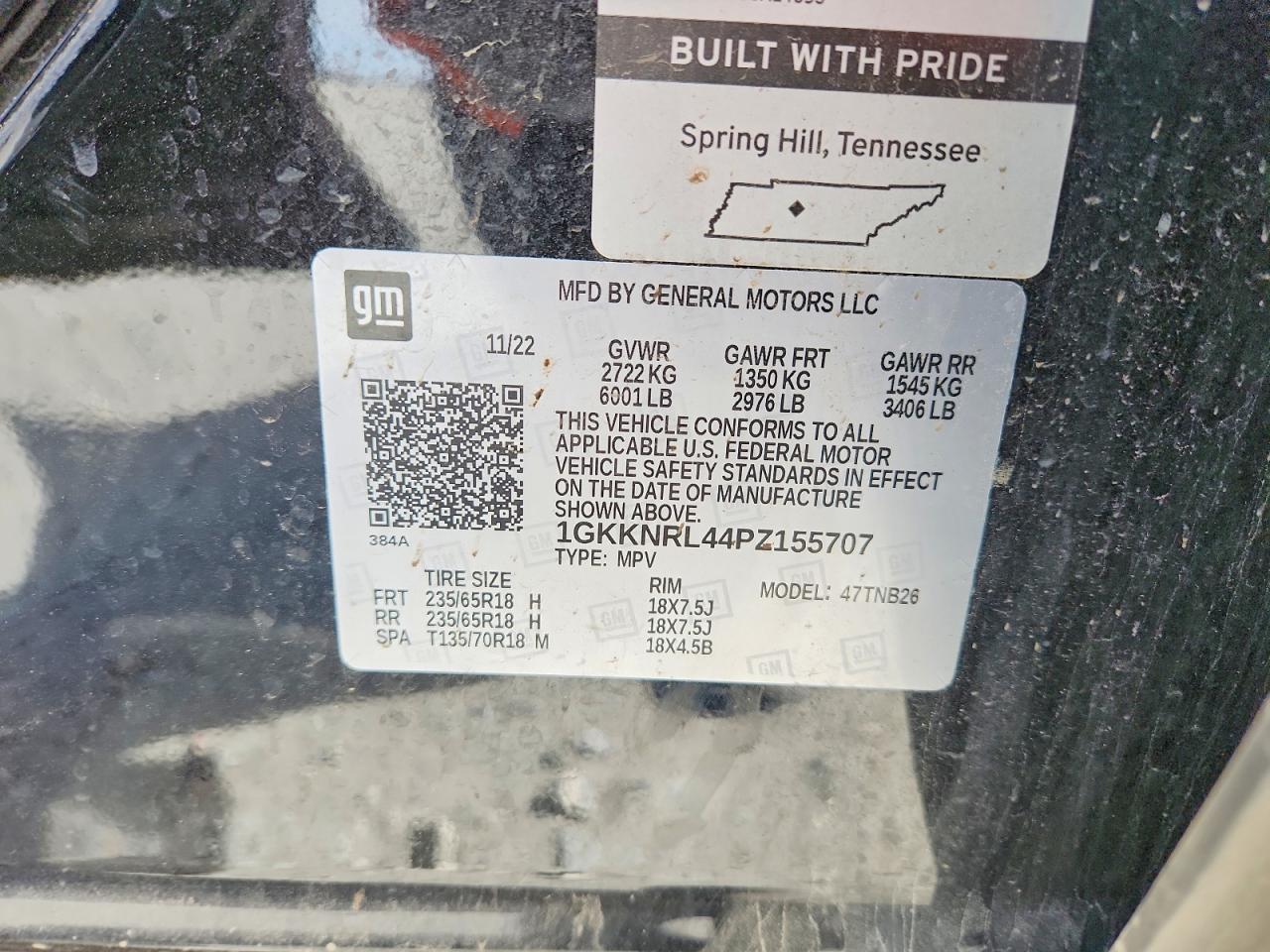 GMC Acadia Sle