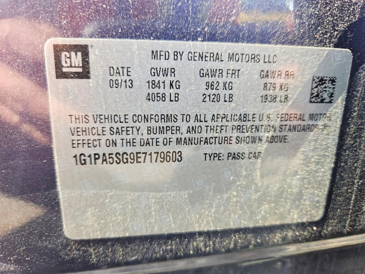 Chevrolet Cruze Ls