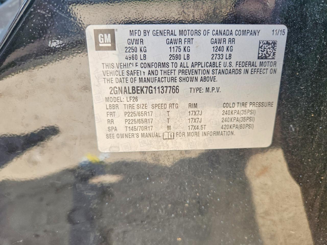 Chevrolet Equinox Ls