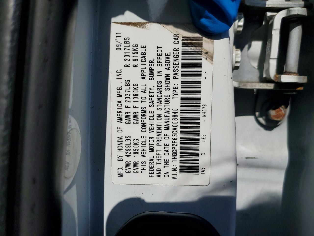 Honda Accord Se