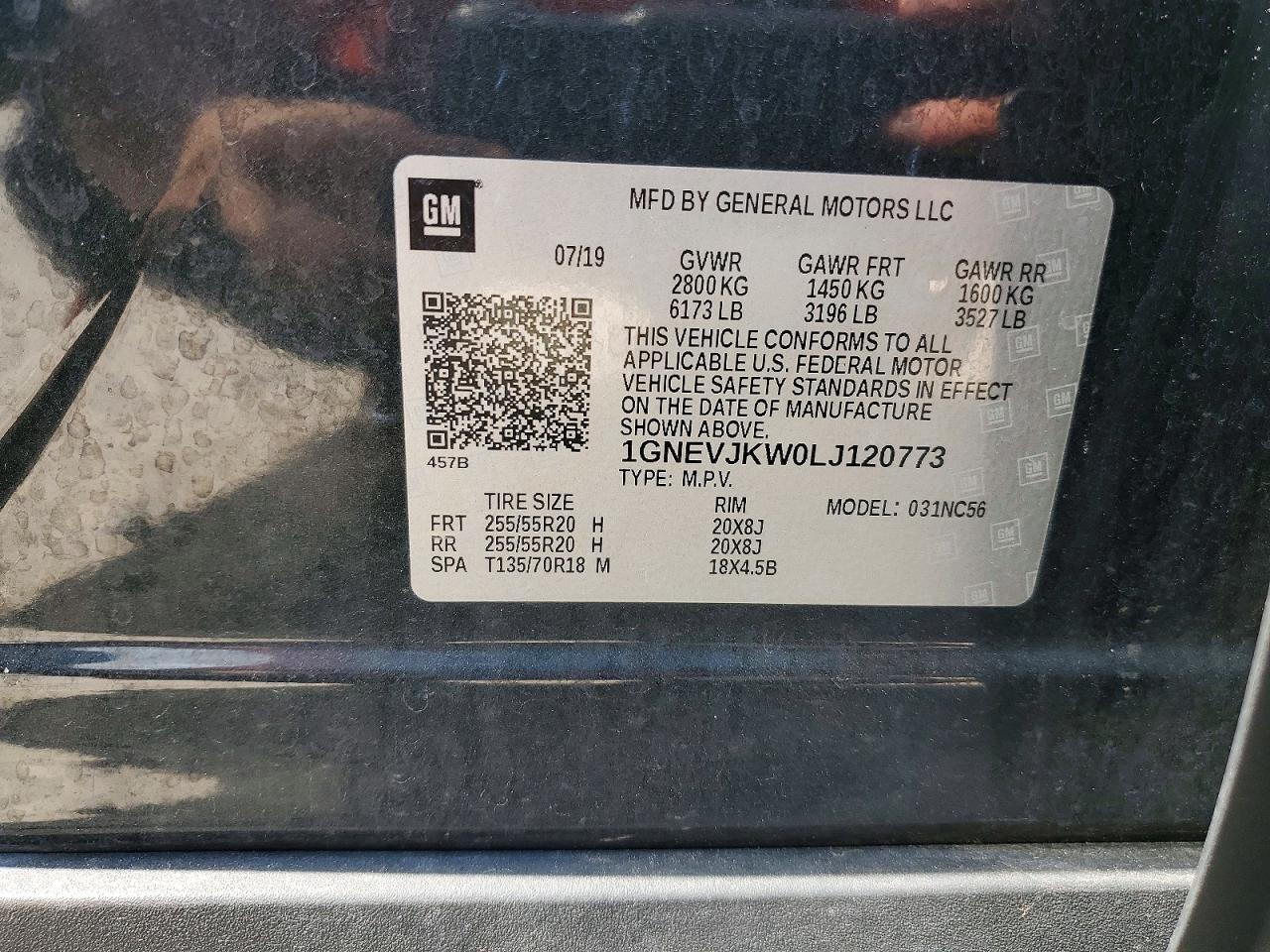 Chevrolet Traverse Rs