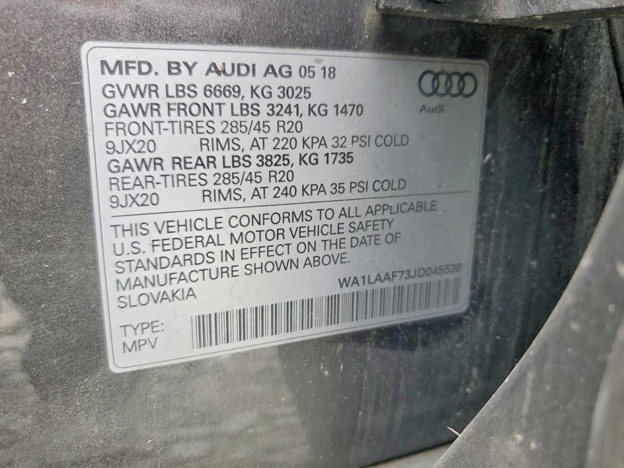 Audi Q7 Premium Plus