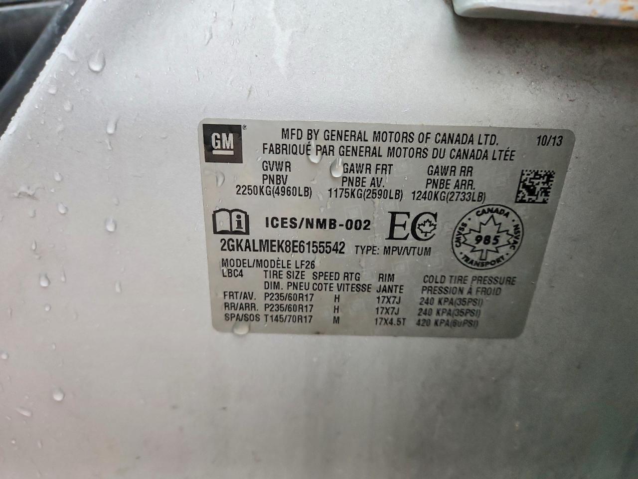 GMC Terrain Sle