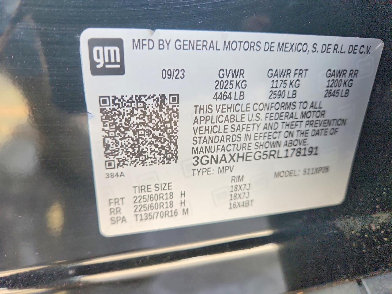 Chevrolet Equinox Ls
