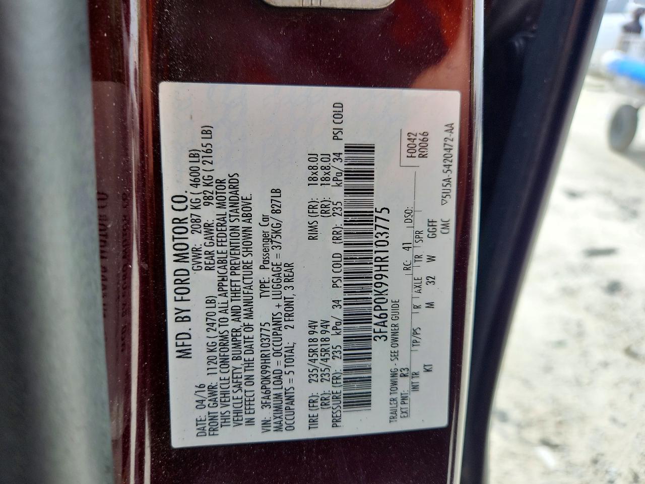 Ford Fusion Titanium