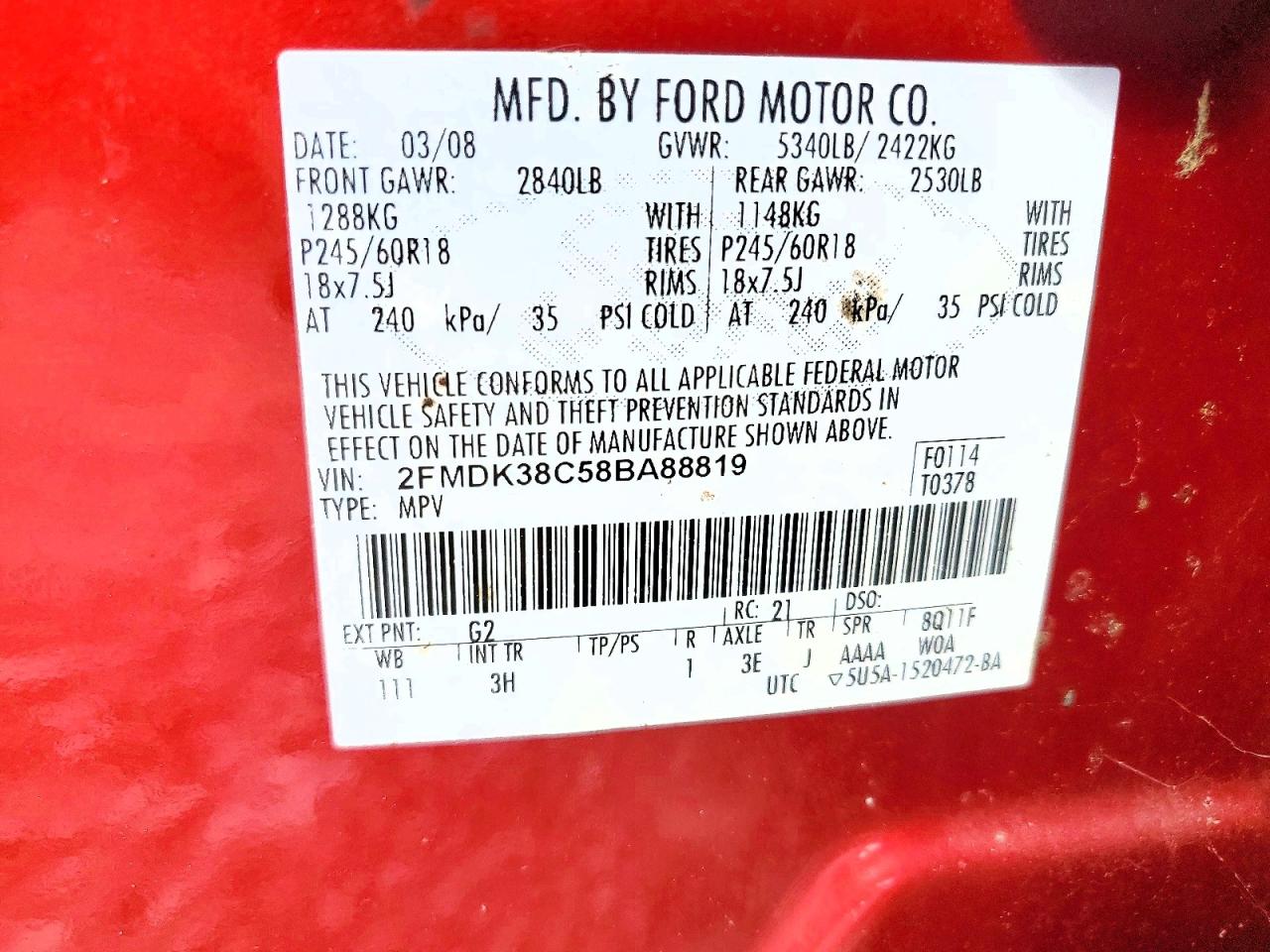 Ford Edge Sel