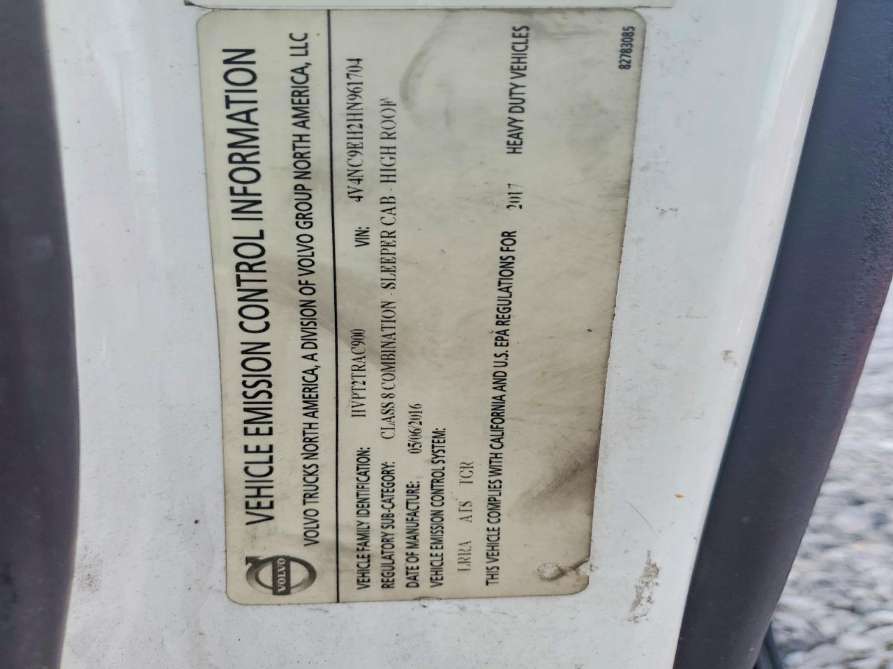 Volvo Vn Vnl