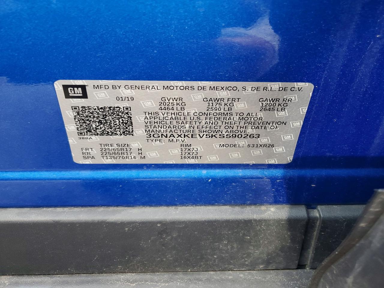 Chevrolet Equinox Lt