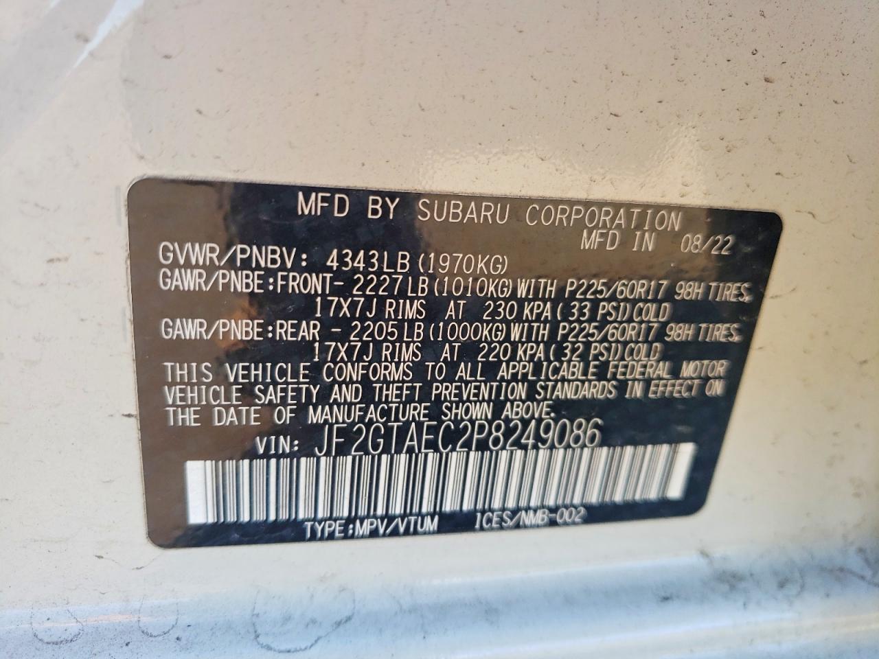 Subaru Crosstrek Premium