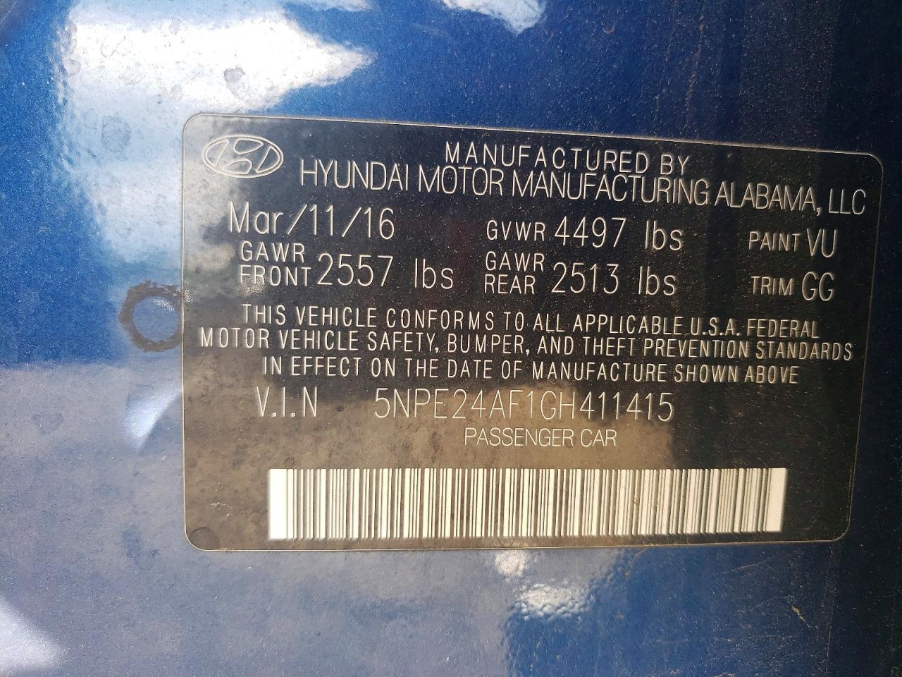 Hyundai SONATA Se