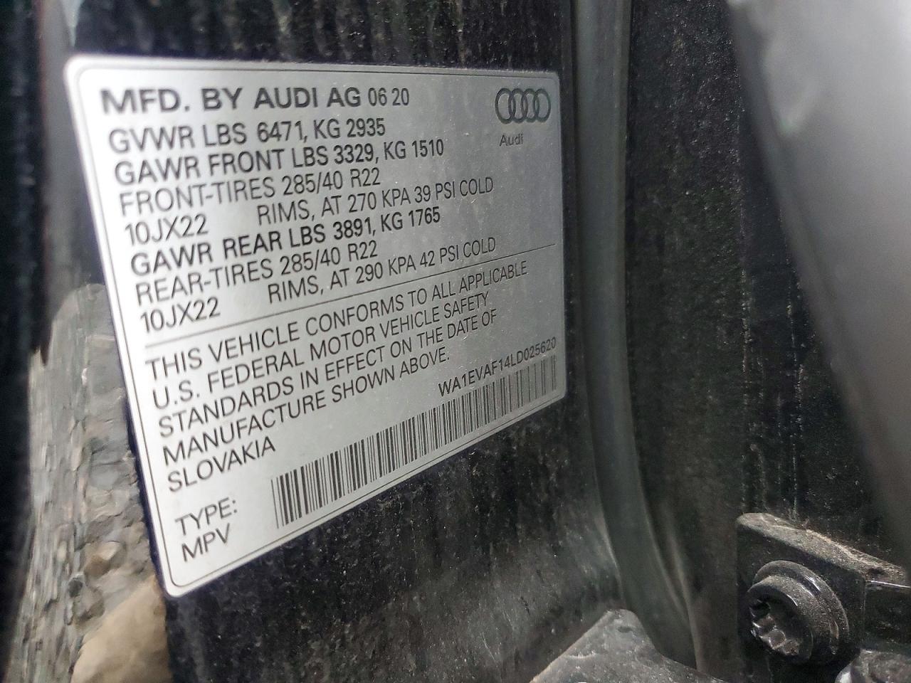 Audi Q8 Premium Plus S-line