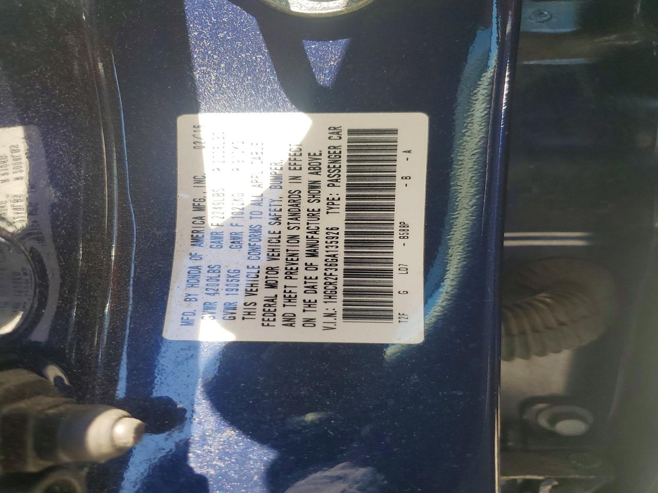 Honda Accord Lx