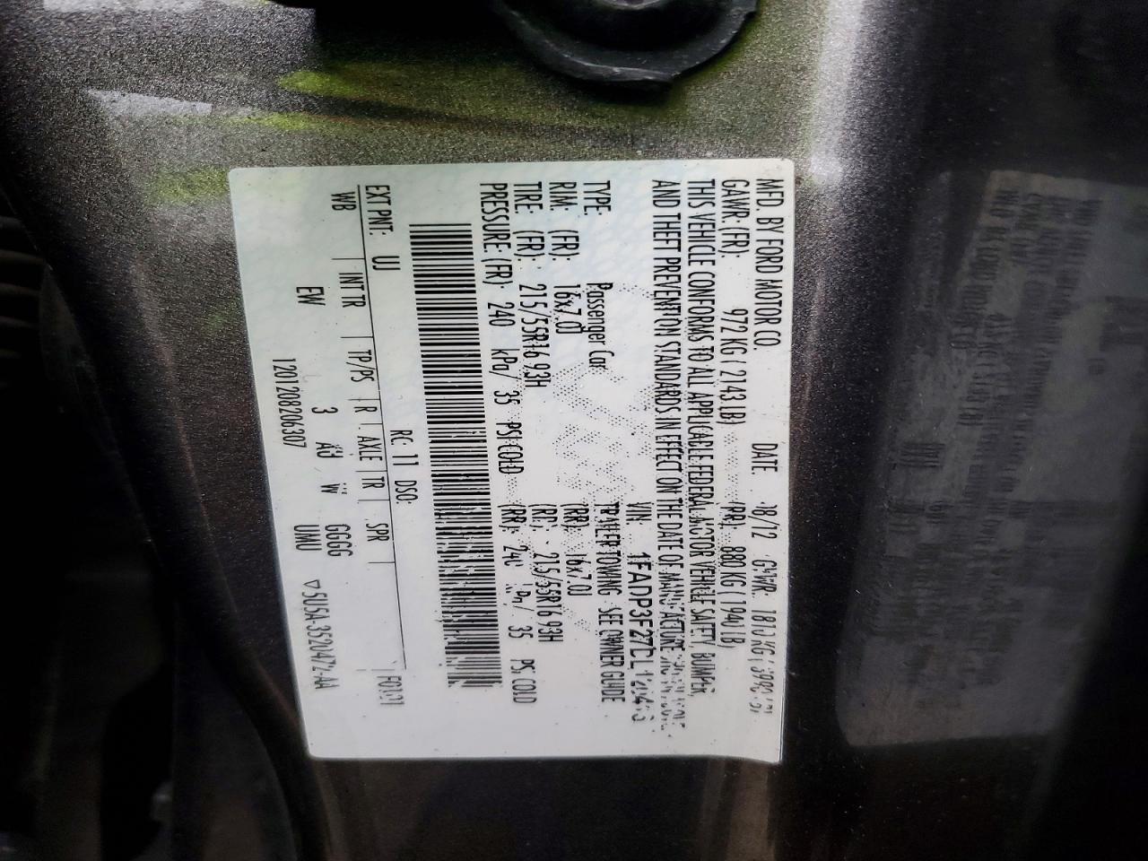 Ford Focus Se