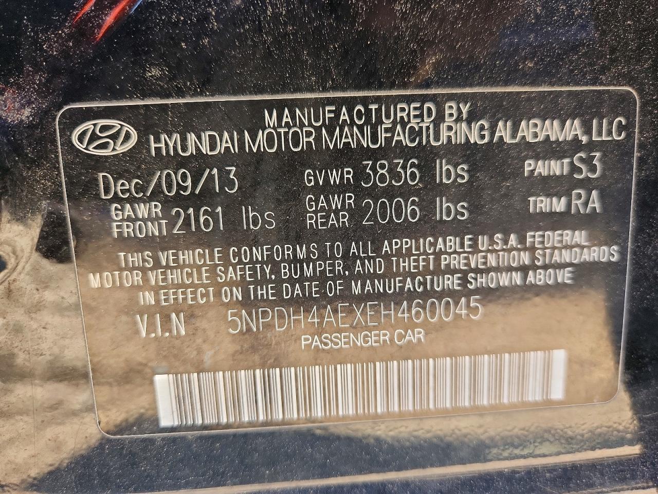 Hyundai ELANTRA Se