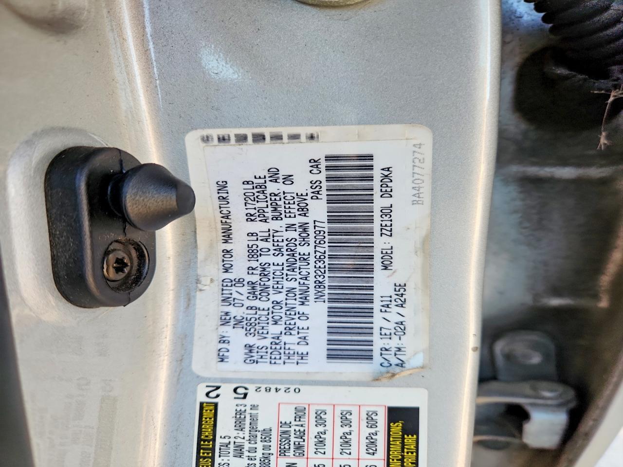 Toyota Corolla Ce