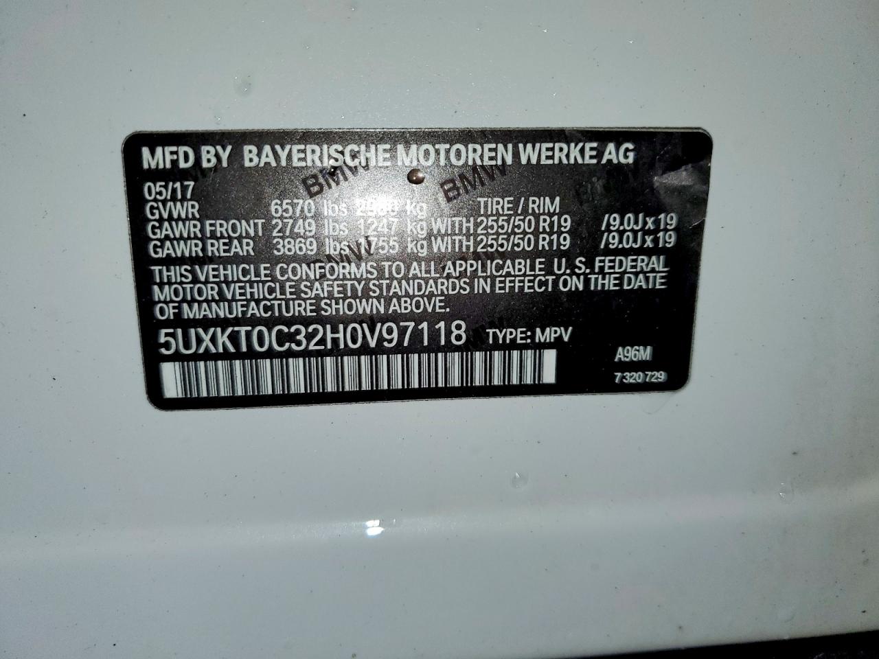 BMW X Series Xdr40e