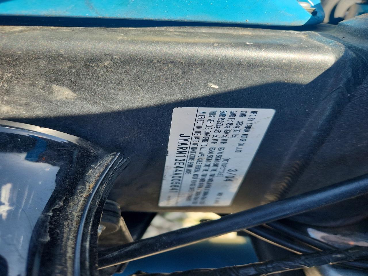 Yamaha Yzf1000