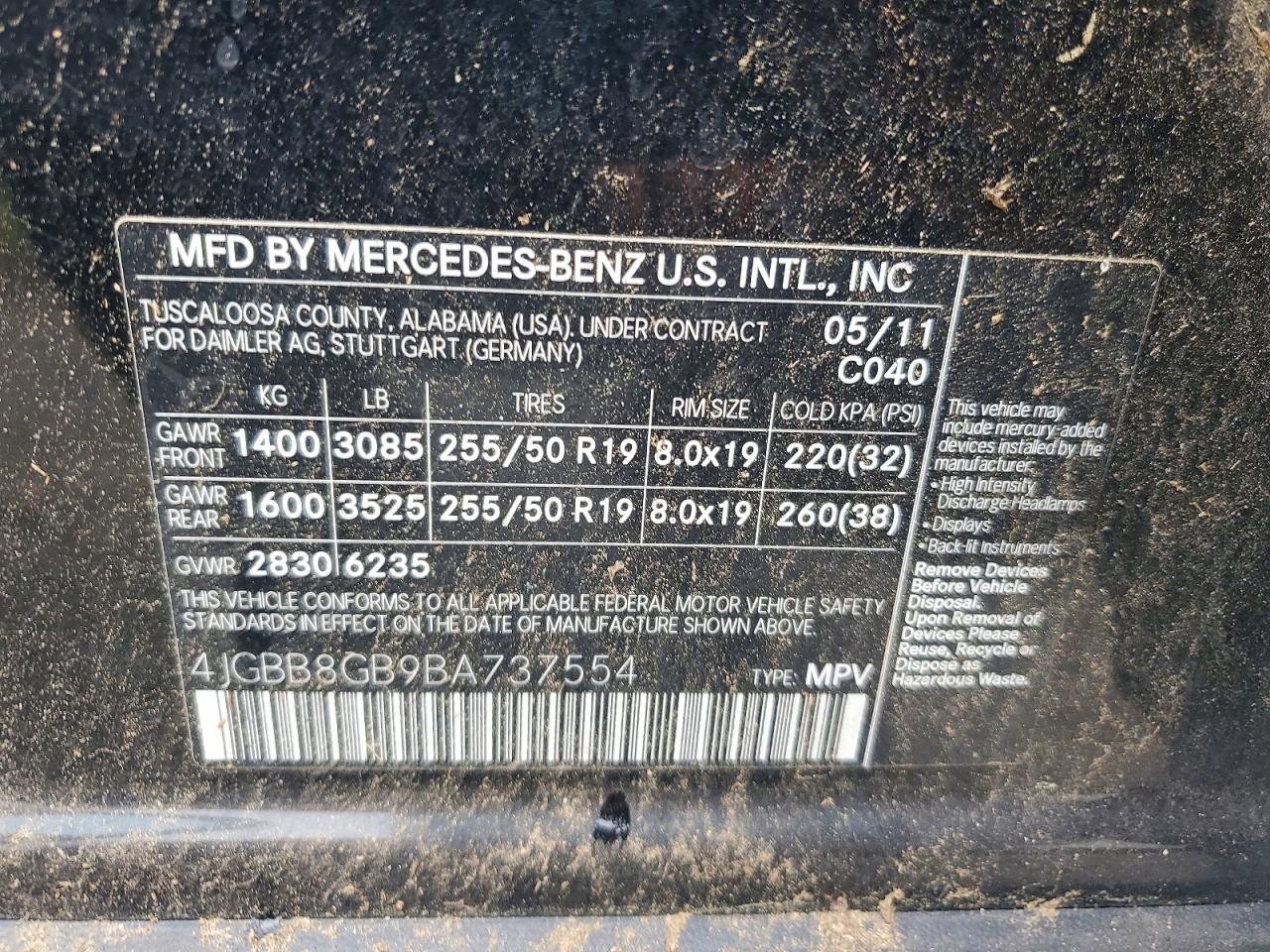 Mercedes-Benz M-Class 350 4matic
