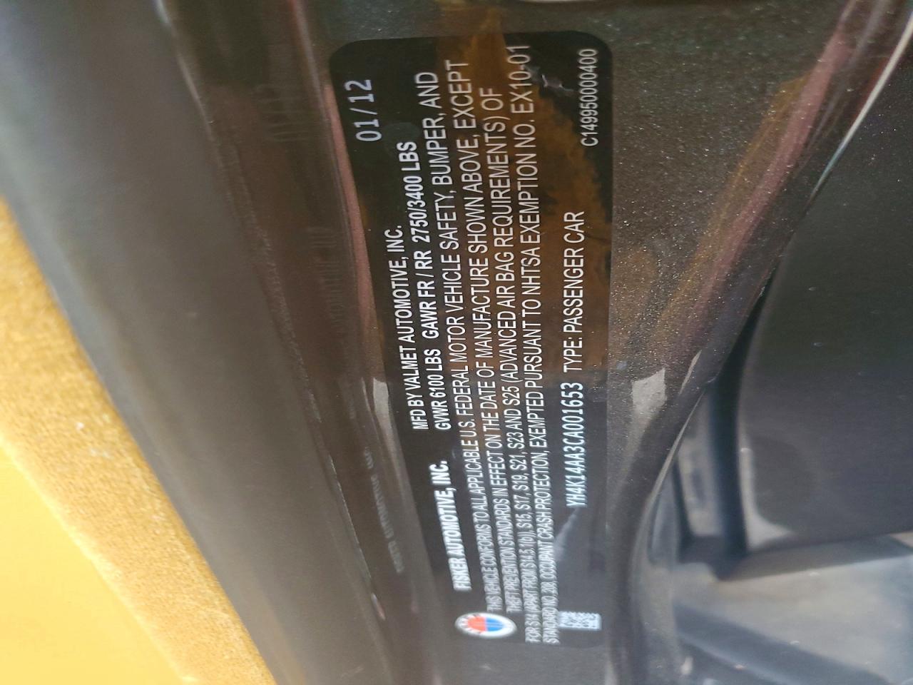 Fisker Automotive Karma Sport