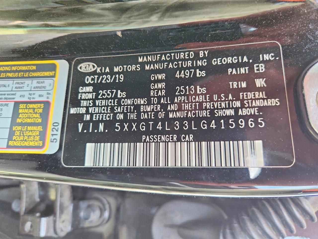 Kia Optima Lx