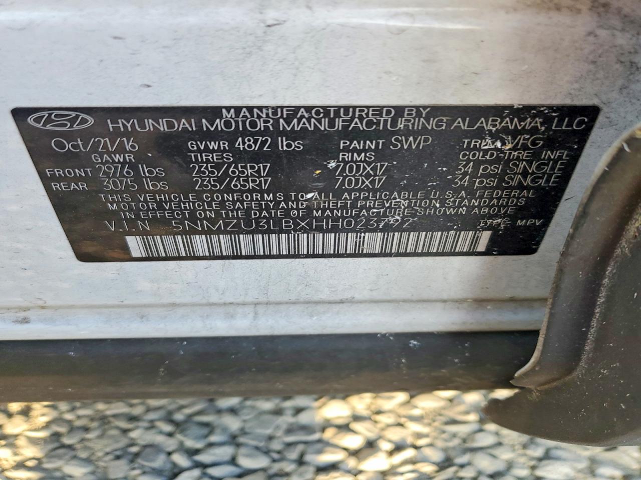 Hyundai SANTA FE 2.4l