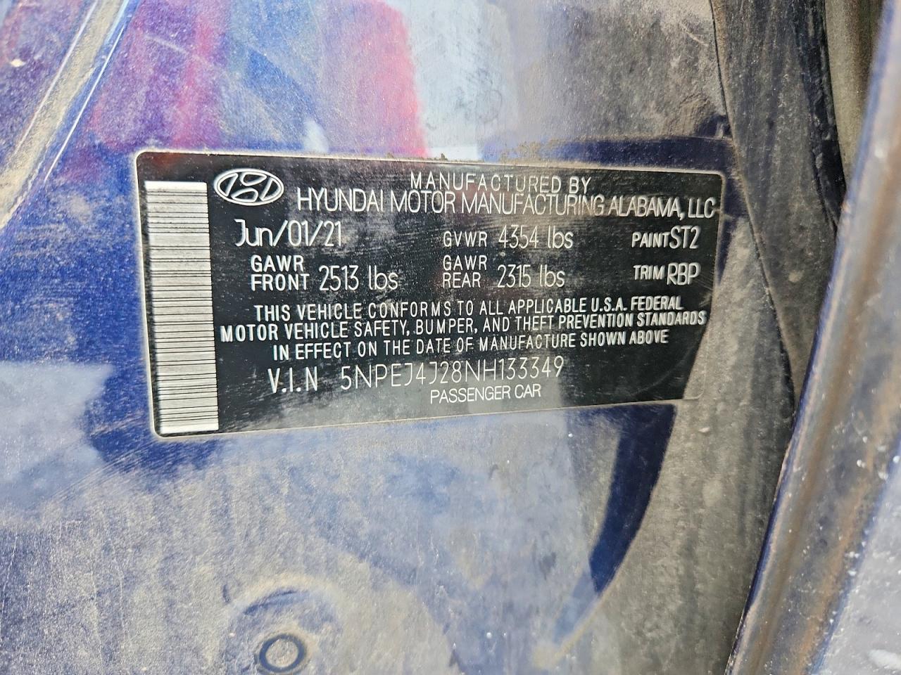 Hyundai SONATA Sel Plus