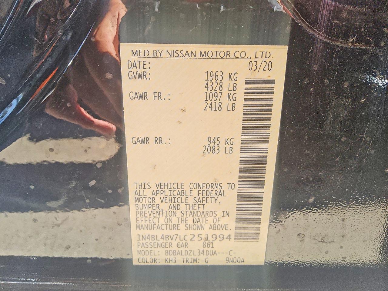 Nissan Altima S