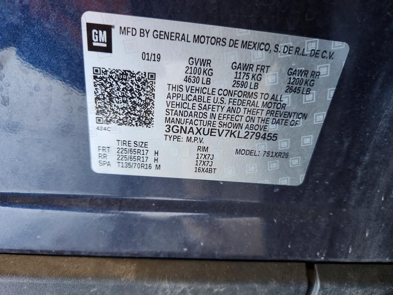 Chevrolet Equinox Lt