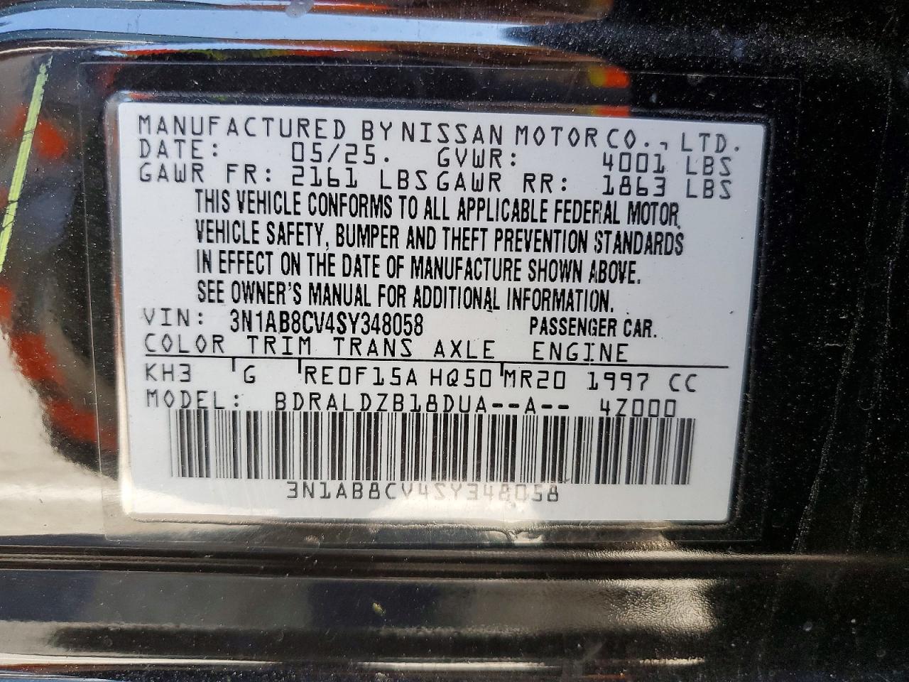 Nissan Sentra Sv