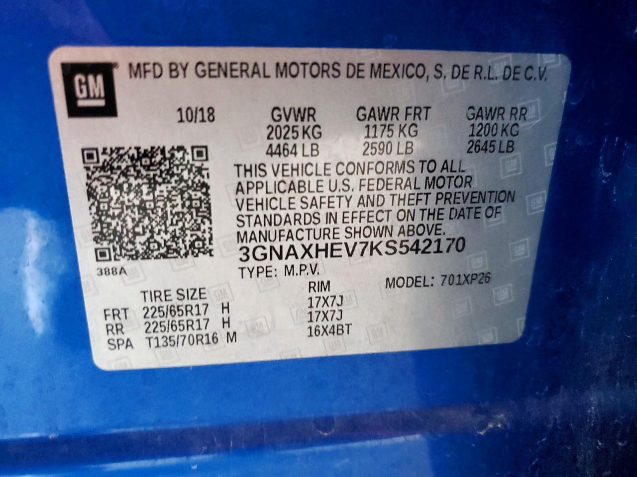 Chevrolet Equinox Ls