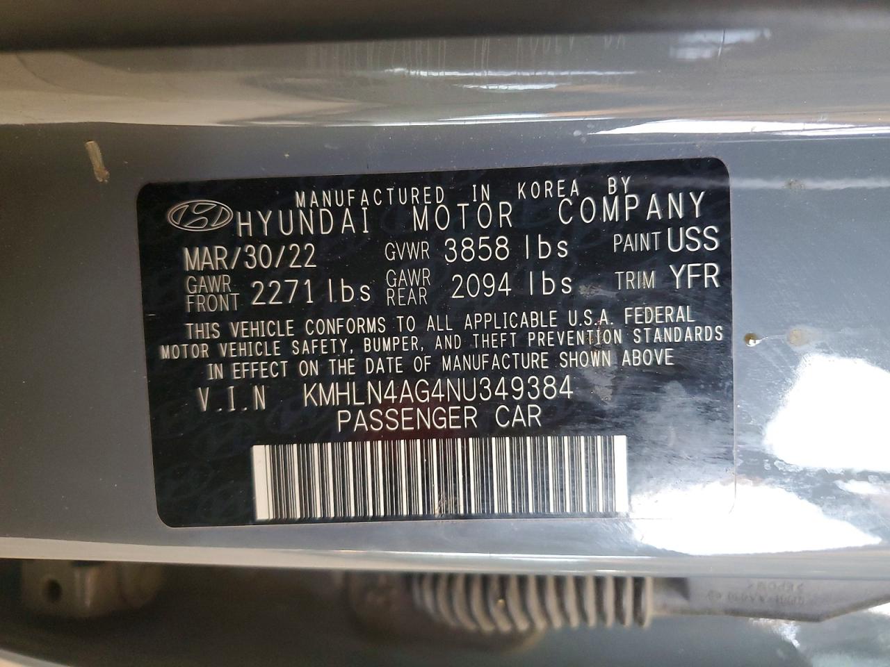 Hyundai ELANTRA Sel