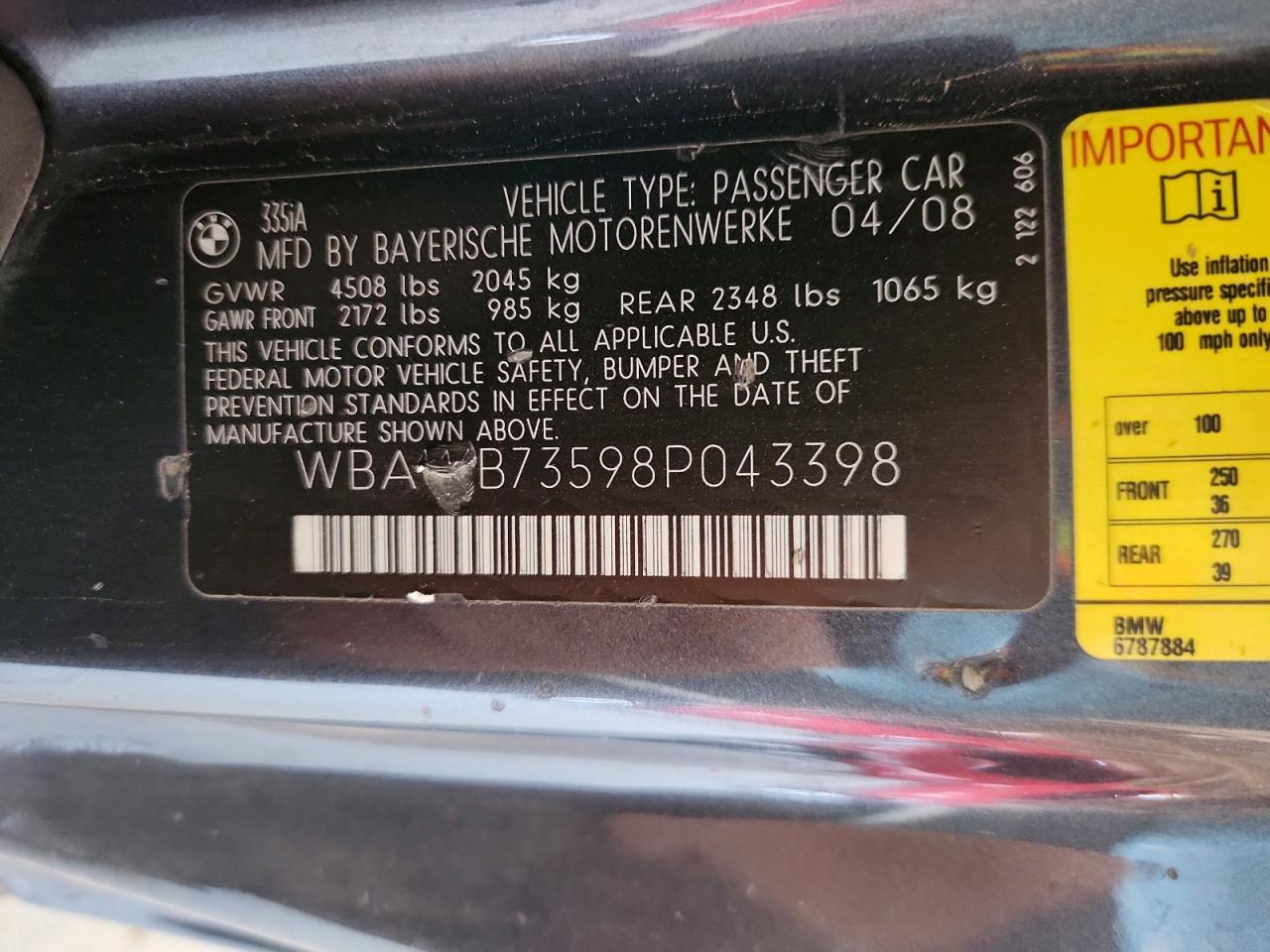 BMW 3 Series I