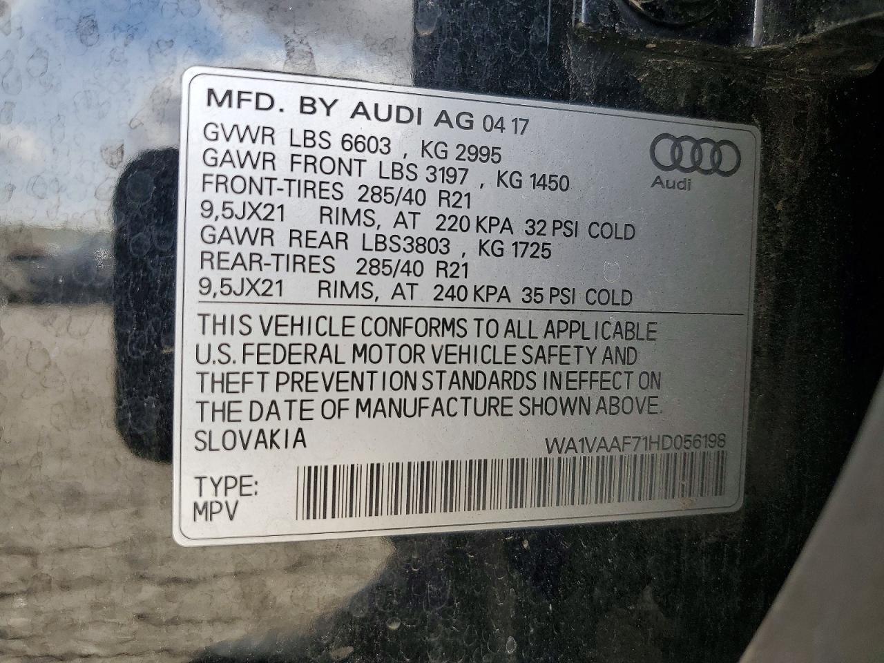 Audi Q7 Prestige