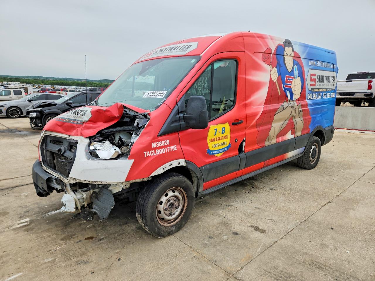 Salvage Ford Transit Image