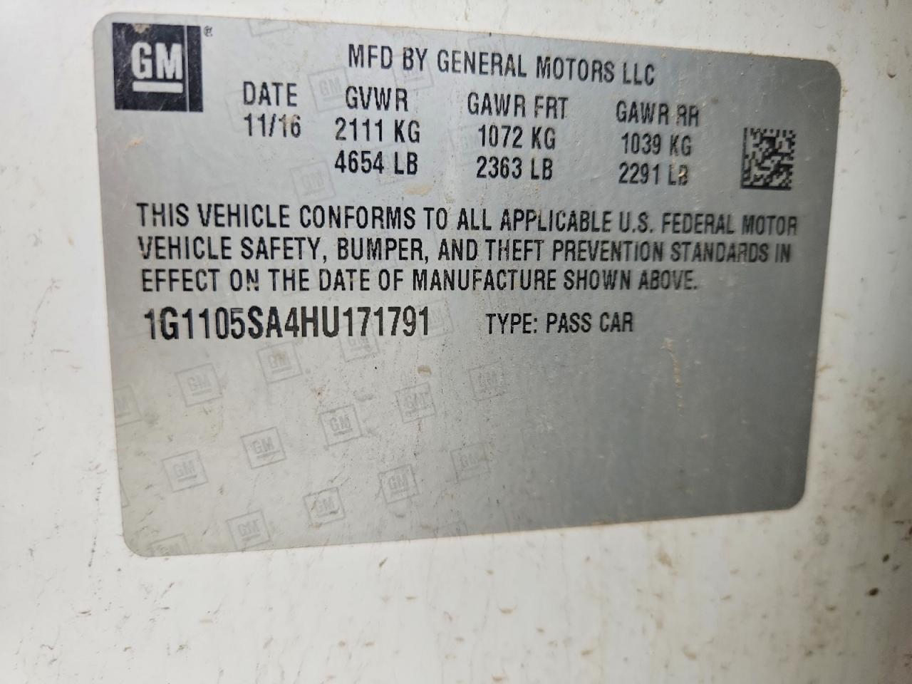Chevrolet Impala Lt